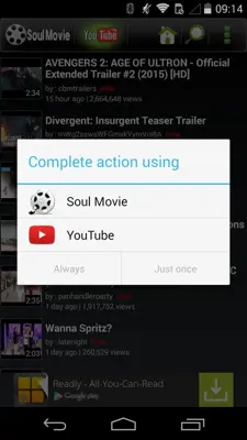 Soul Movie android App screenshot 0